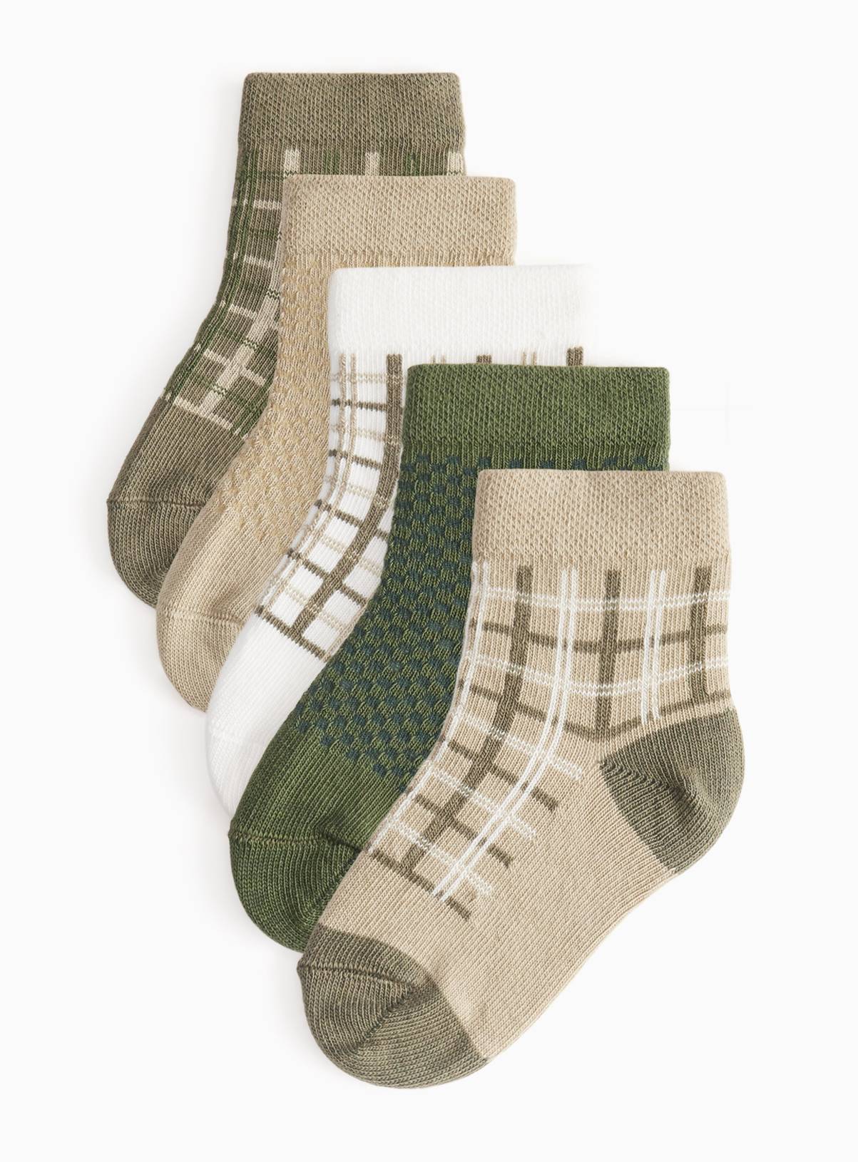 Heritage Socks 5 Pack Up to 1 mnth - Image 1